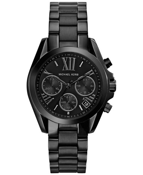 michael kors black white watch